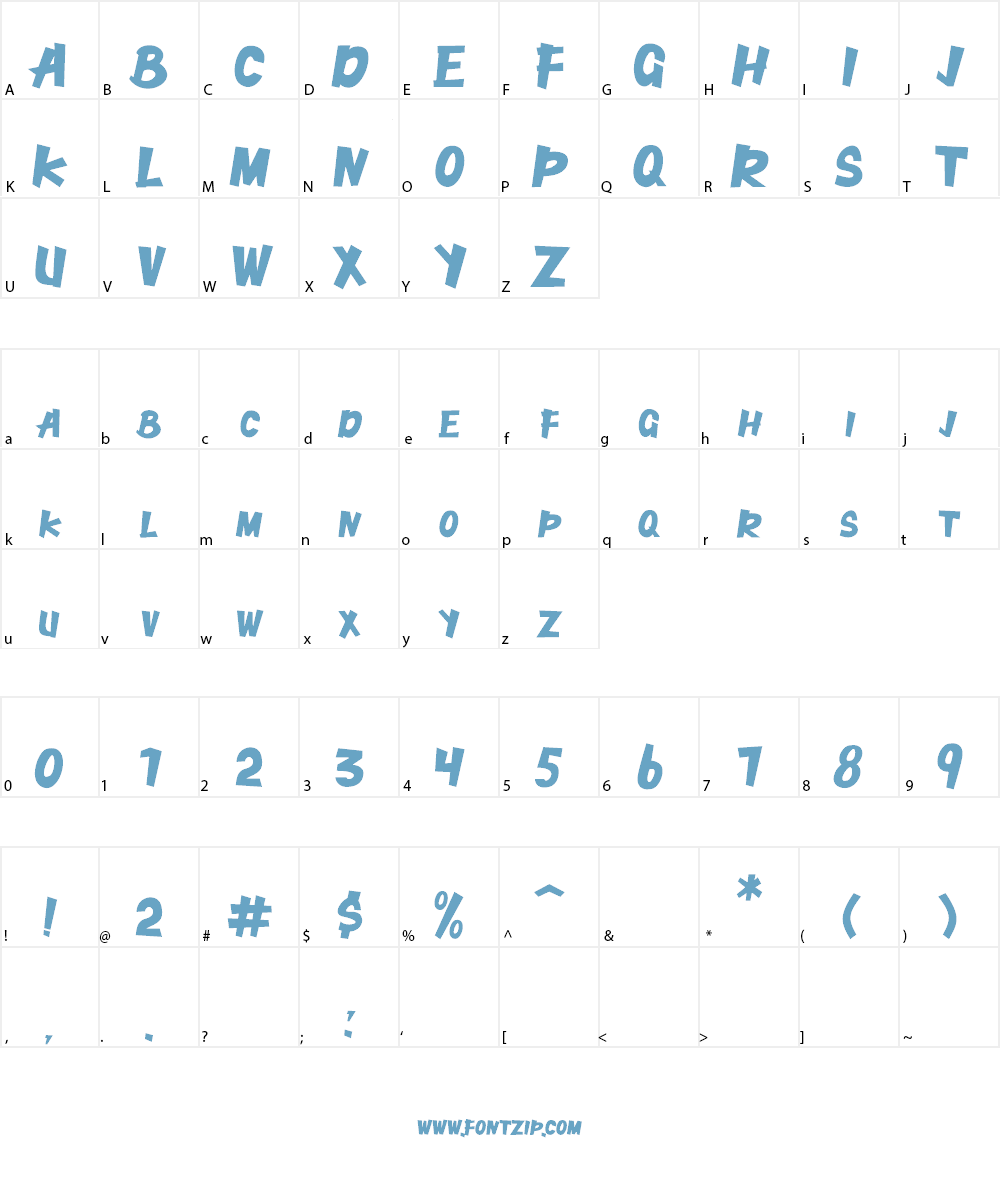 Chicken Dinner Font Character