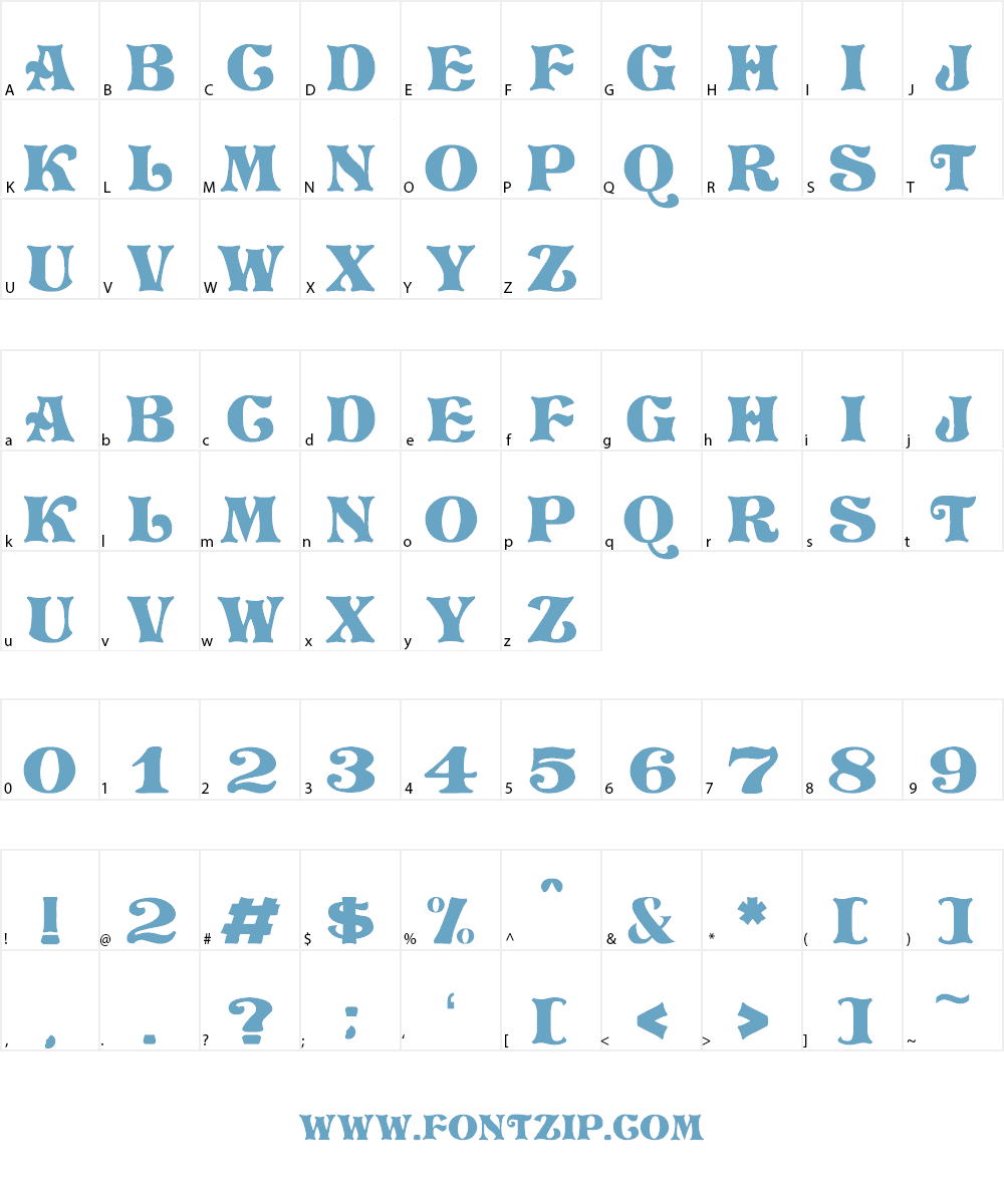 Comfy Christmas Font Character