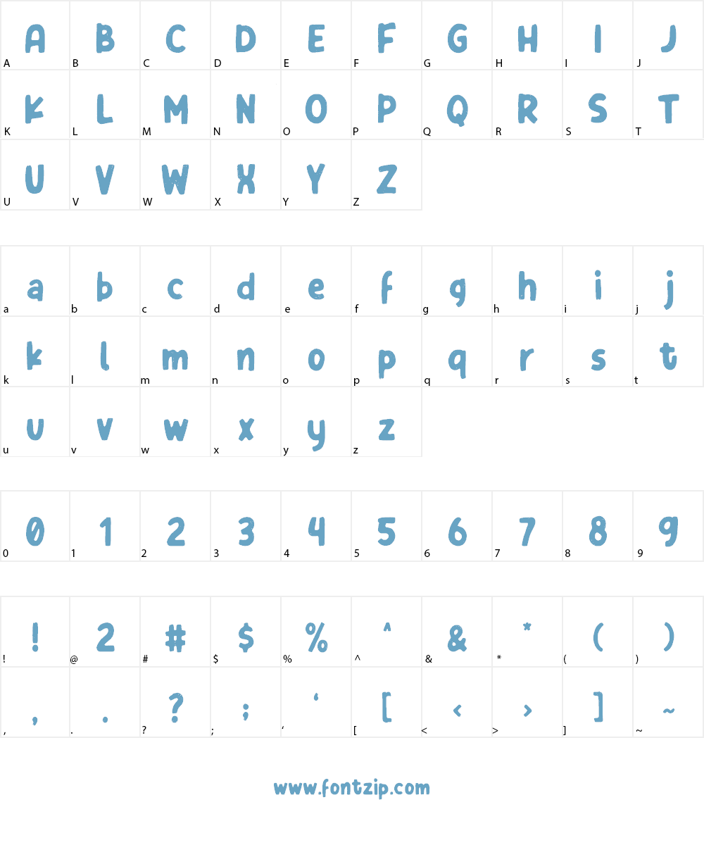 CORDON Font Character