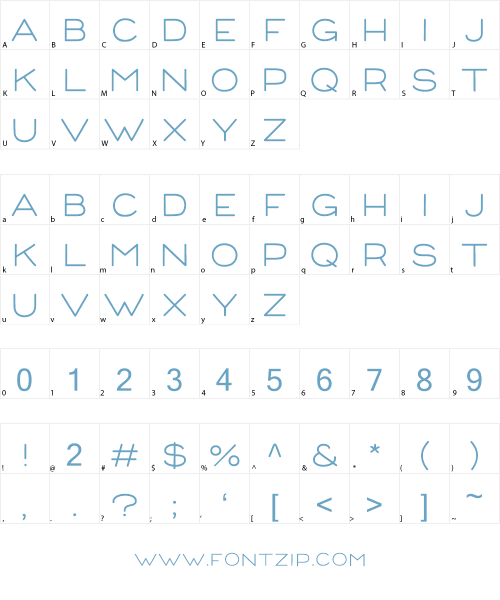 Corn Font Character