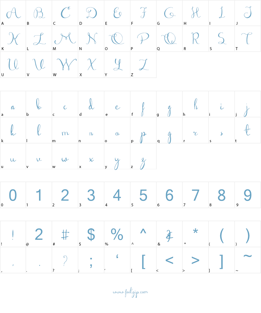 Dandelion Font Character