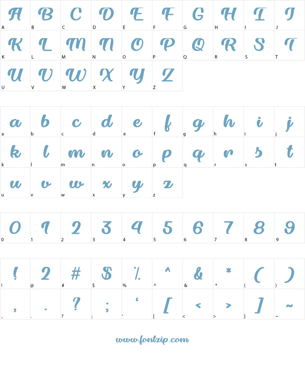 Dillon the Cat Font Character
