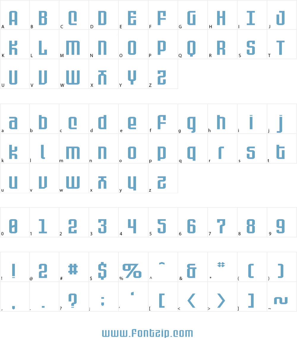 Eeri Font Character