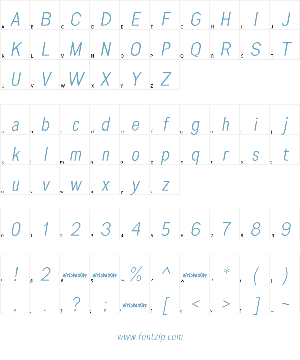 Engula Font Character