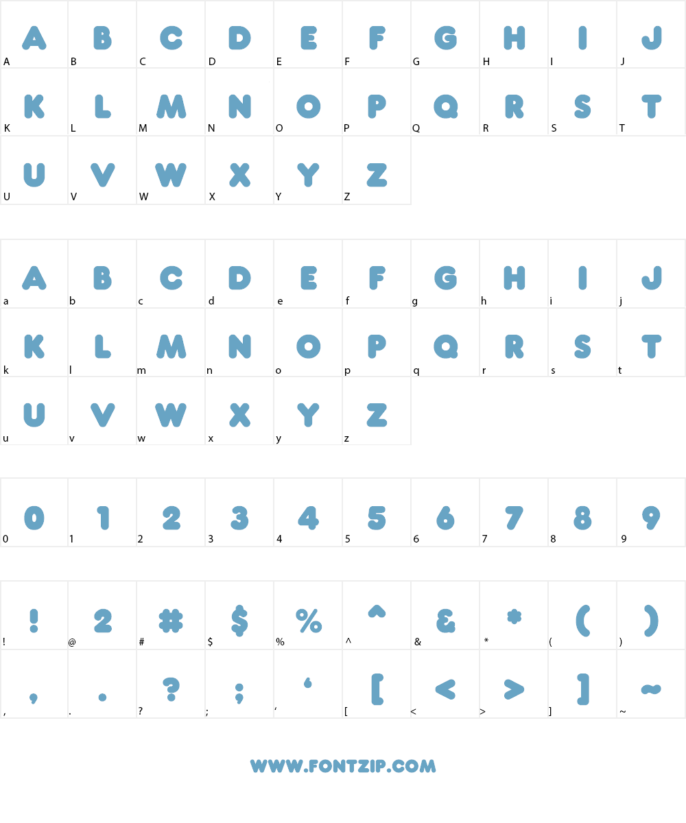Franxurter Font Character