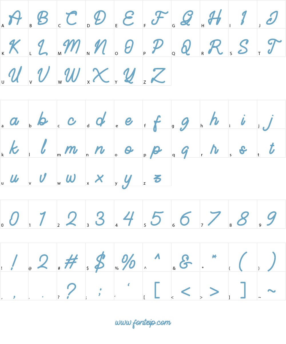 Greatquest Font Character