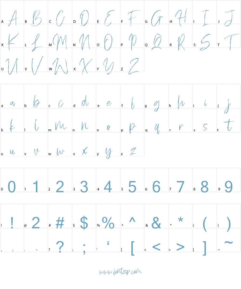 Hakodate Font Character