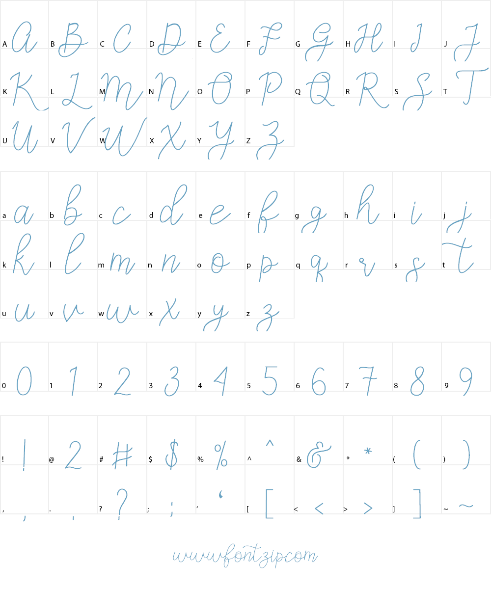 Kelly Leevan Font Character