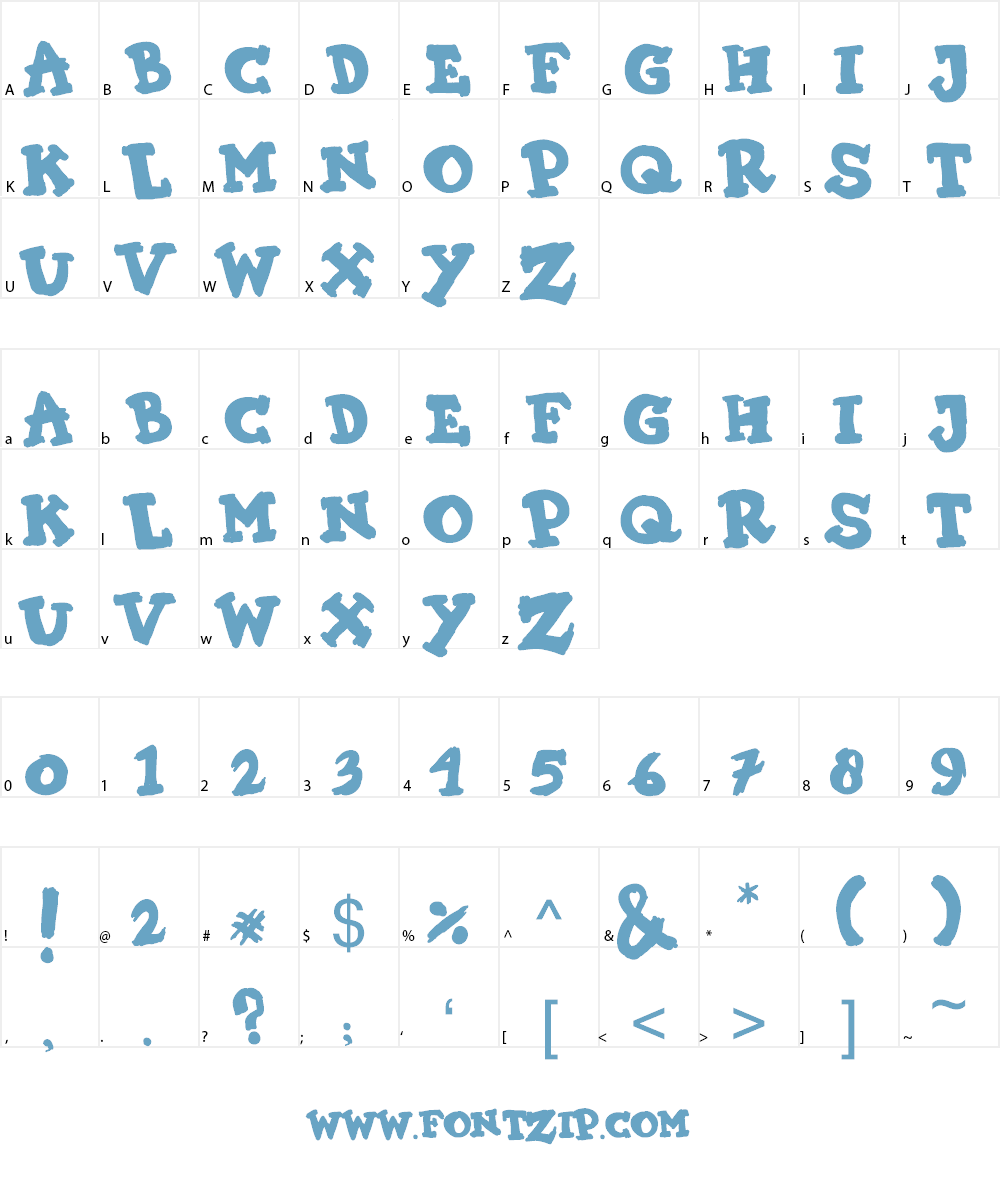 KIMI HIMI Font Character
