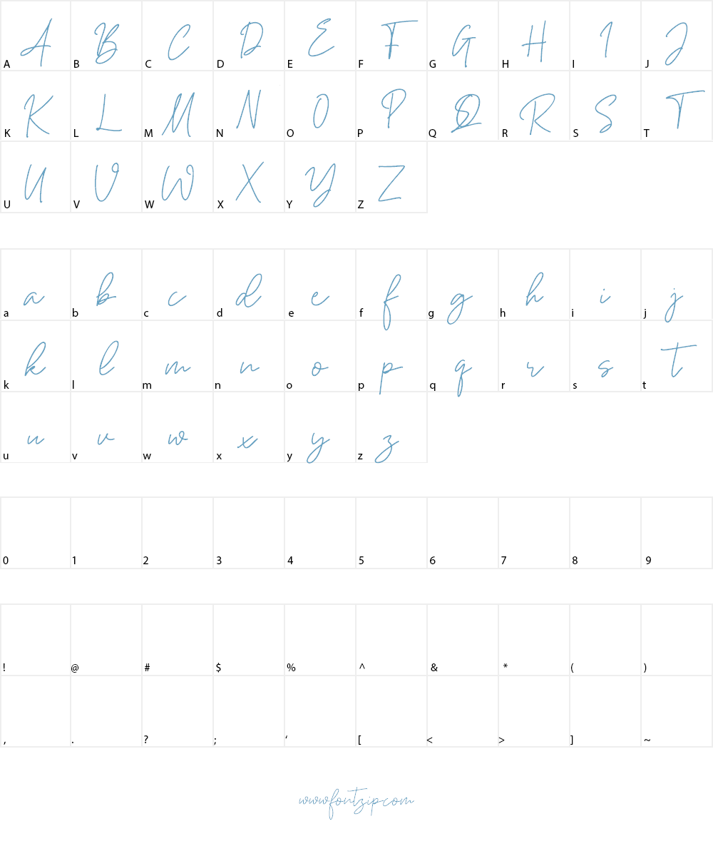 Kottario Font Character