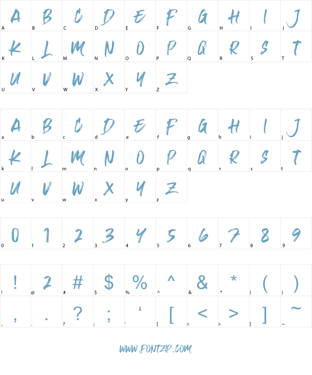 Kulan Font Character