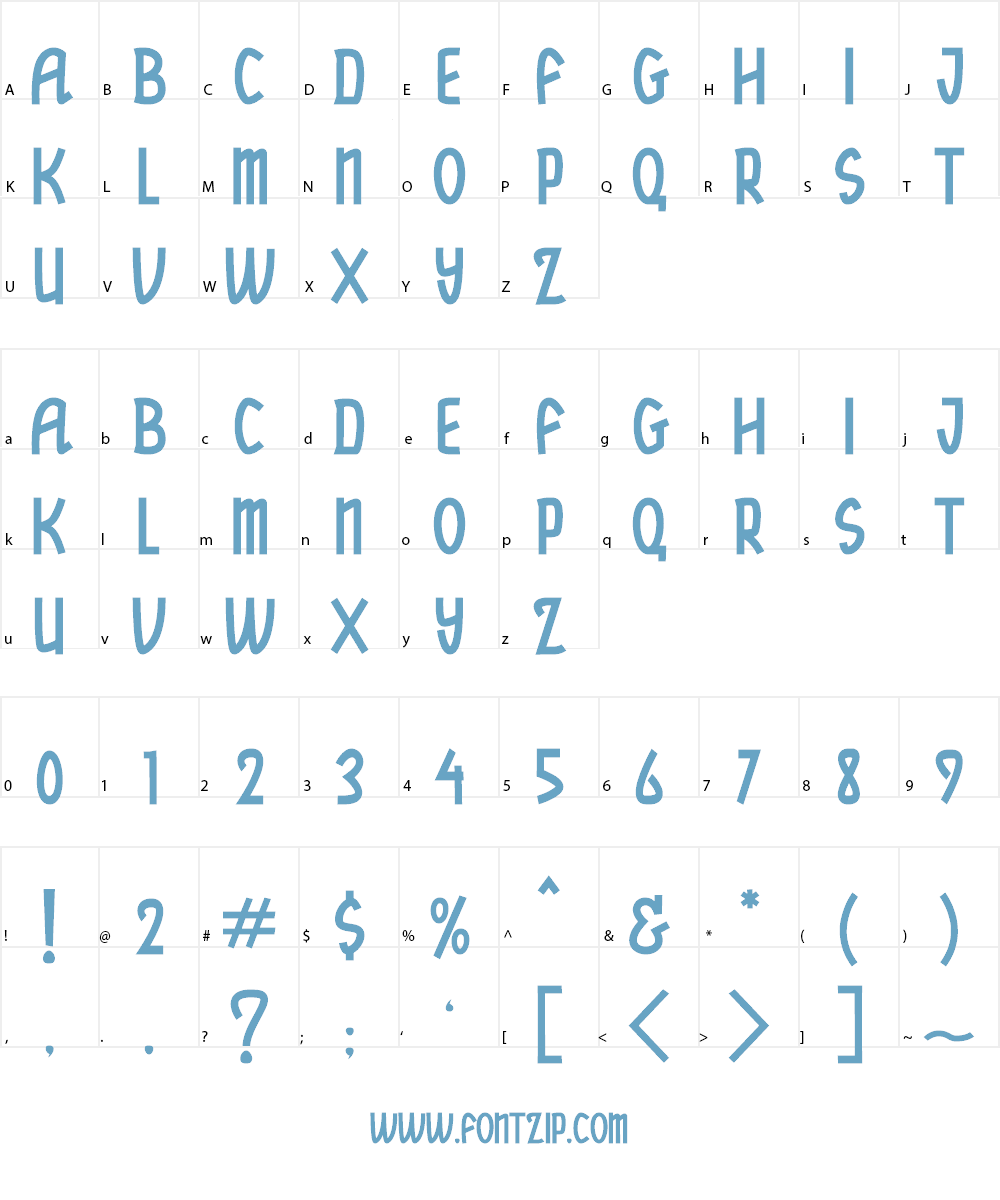 Label Fourty Six Font Character