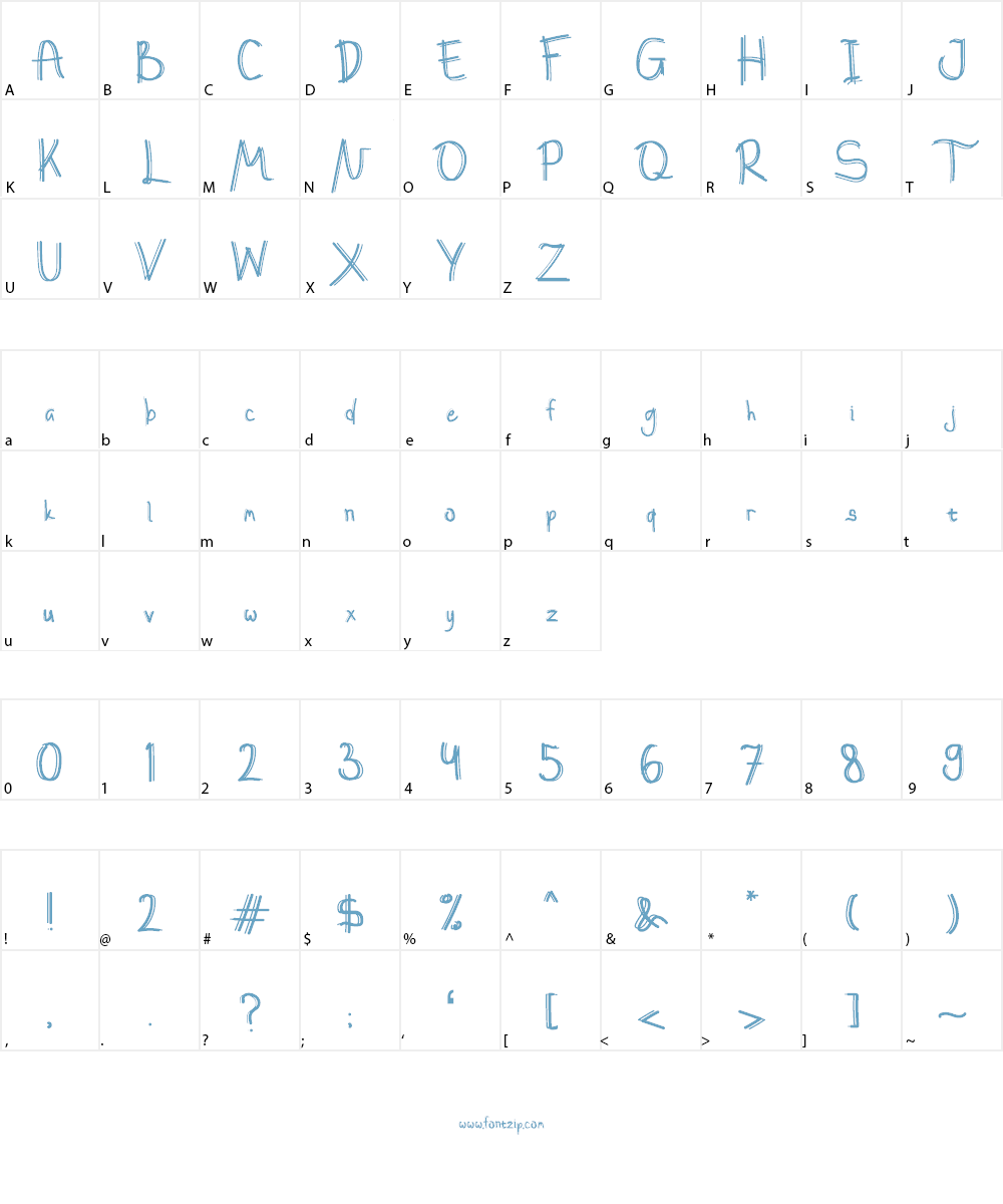 Loadtz Font Character