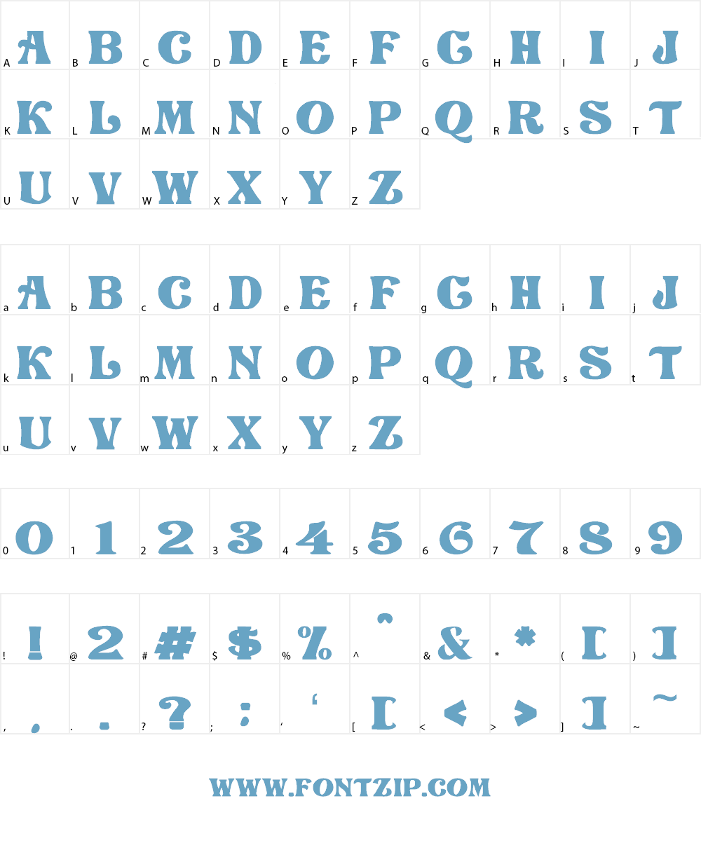 Love Craft Font Character