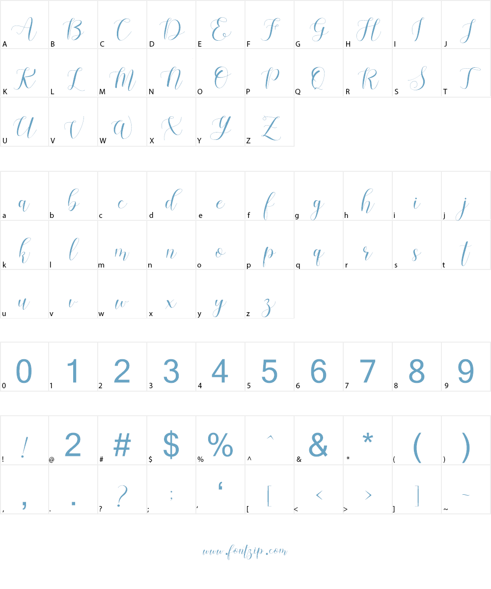 Machis Font Character