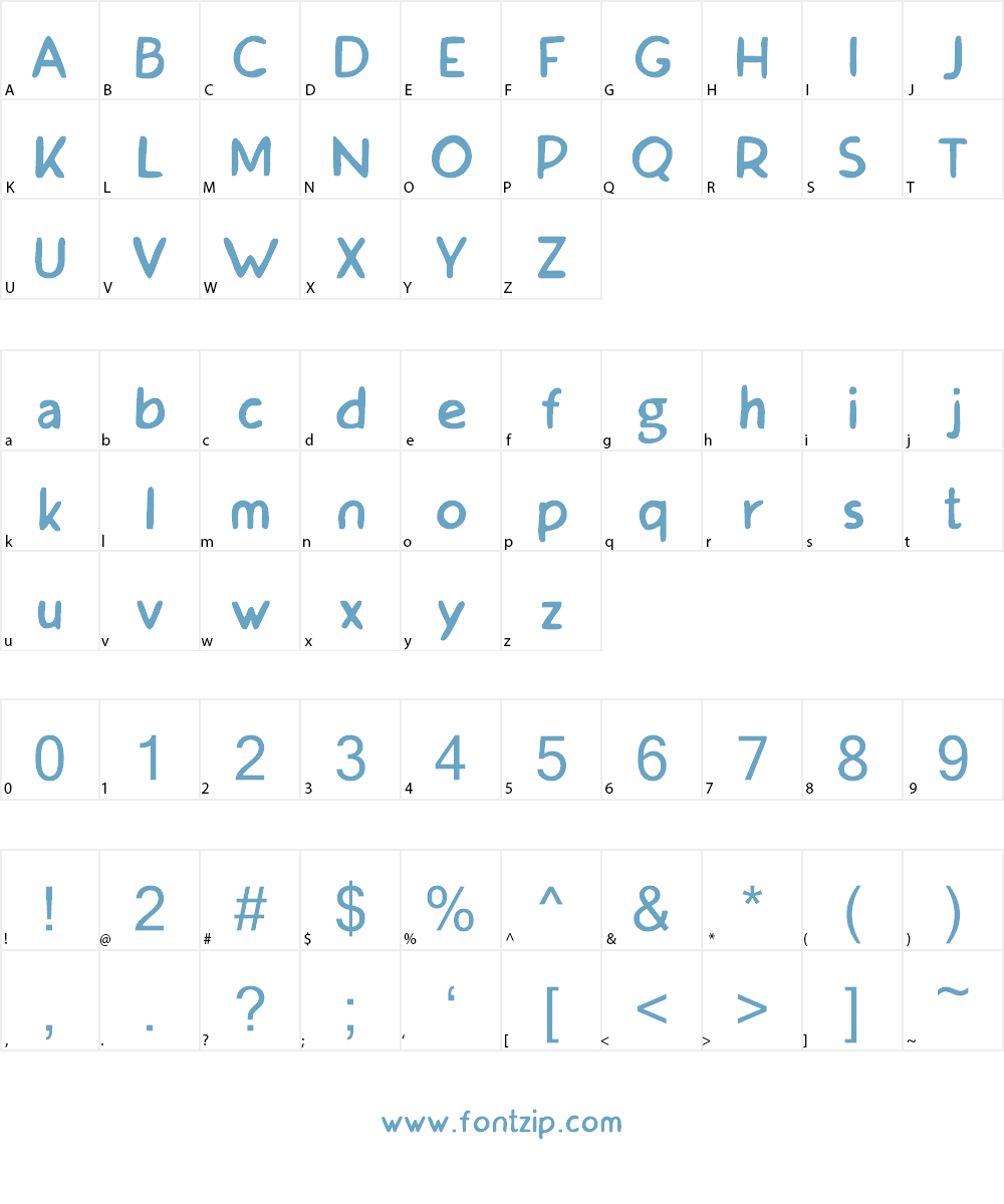 Malvinas Font Character