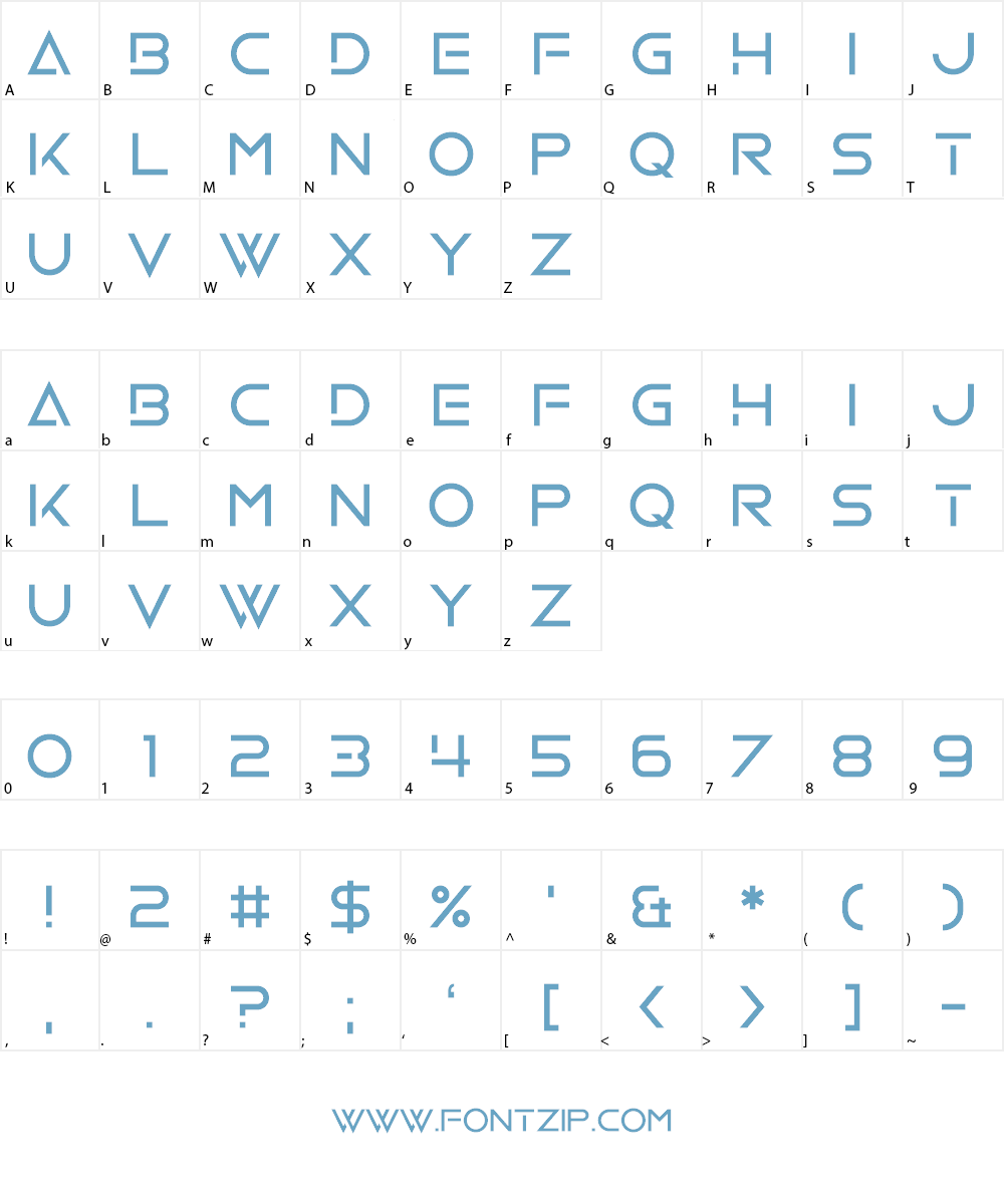 Mandatory Plaything Font Character