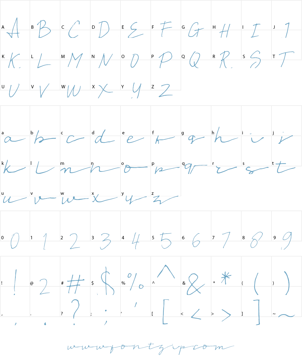 Moriana Font Character