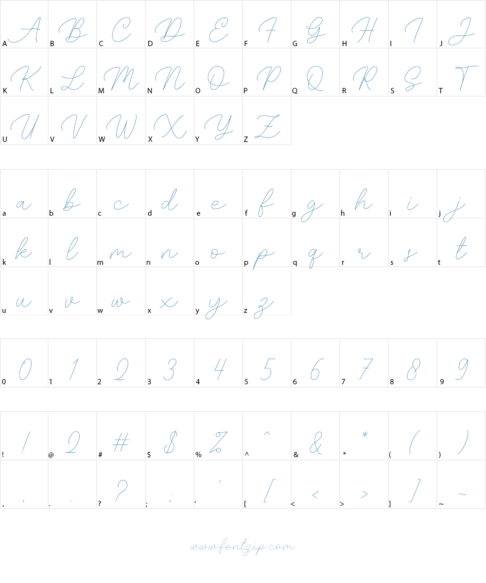Phallains Font Character