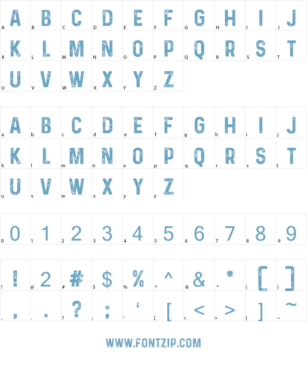 Prequel Font Character