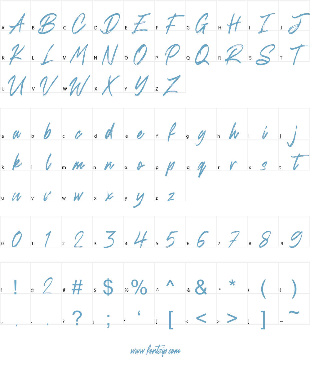 Refresh Screen Font Character