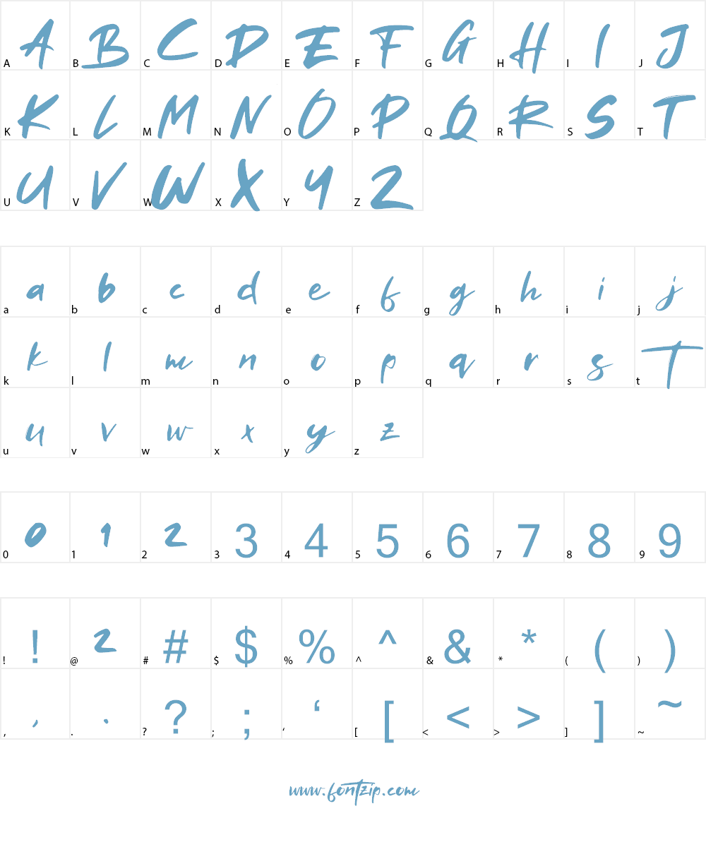 Rellive Font Character
