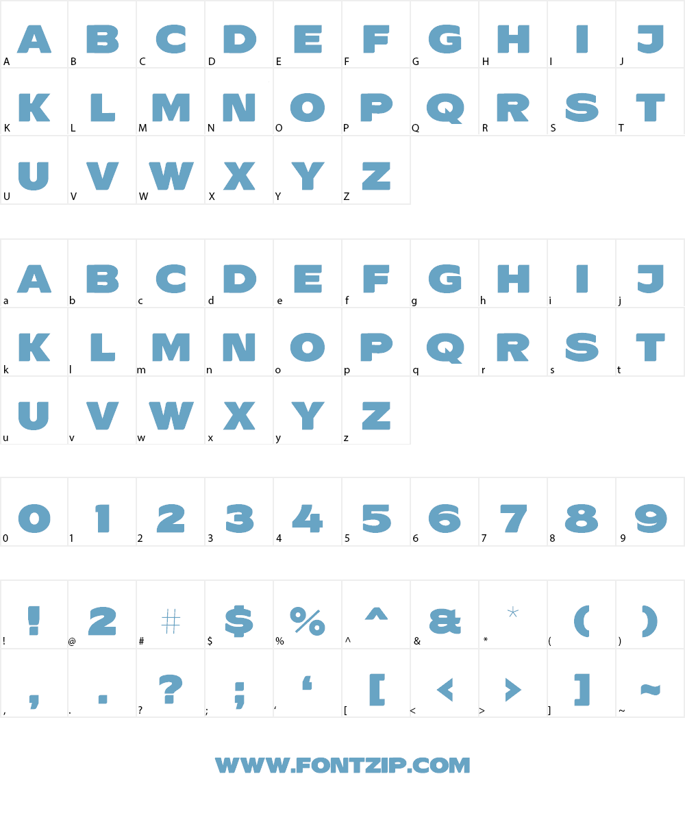 ResotE Font Character