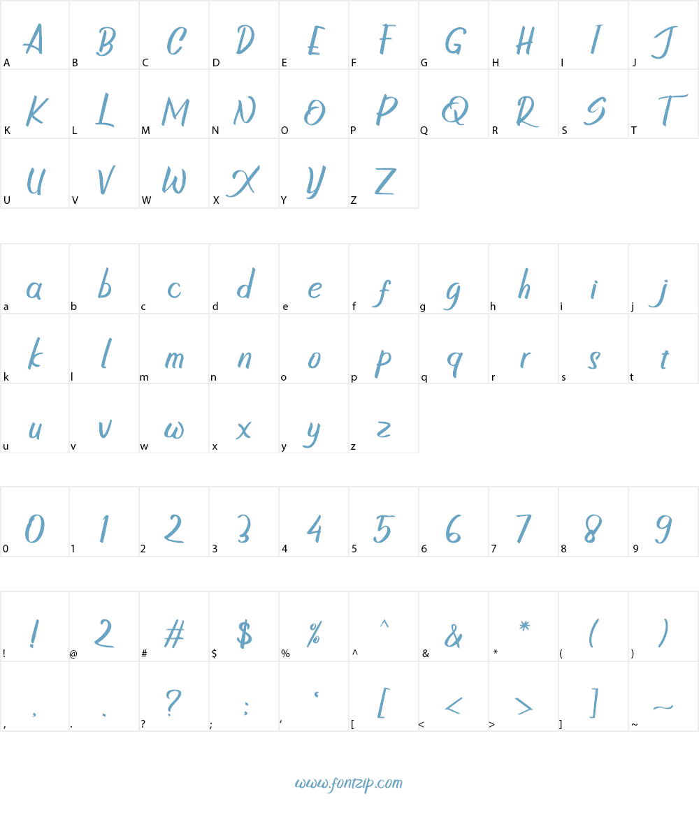 Rotterland Font Character