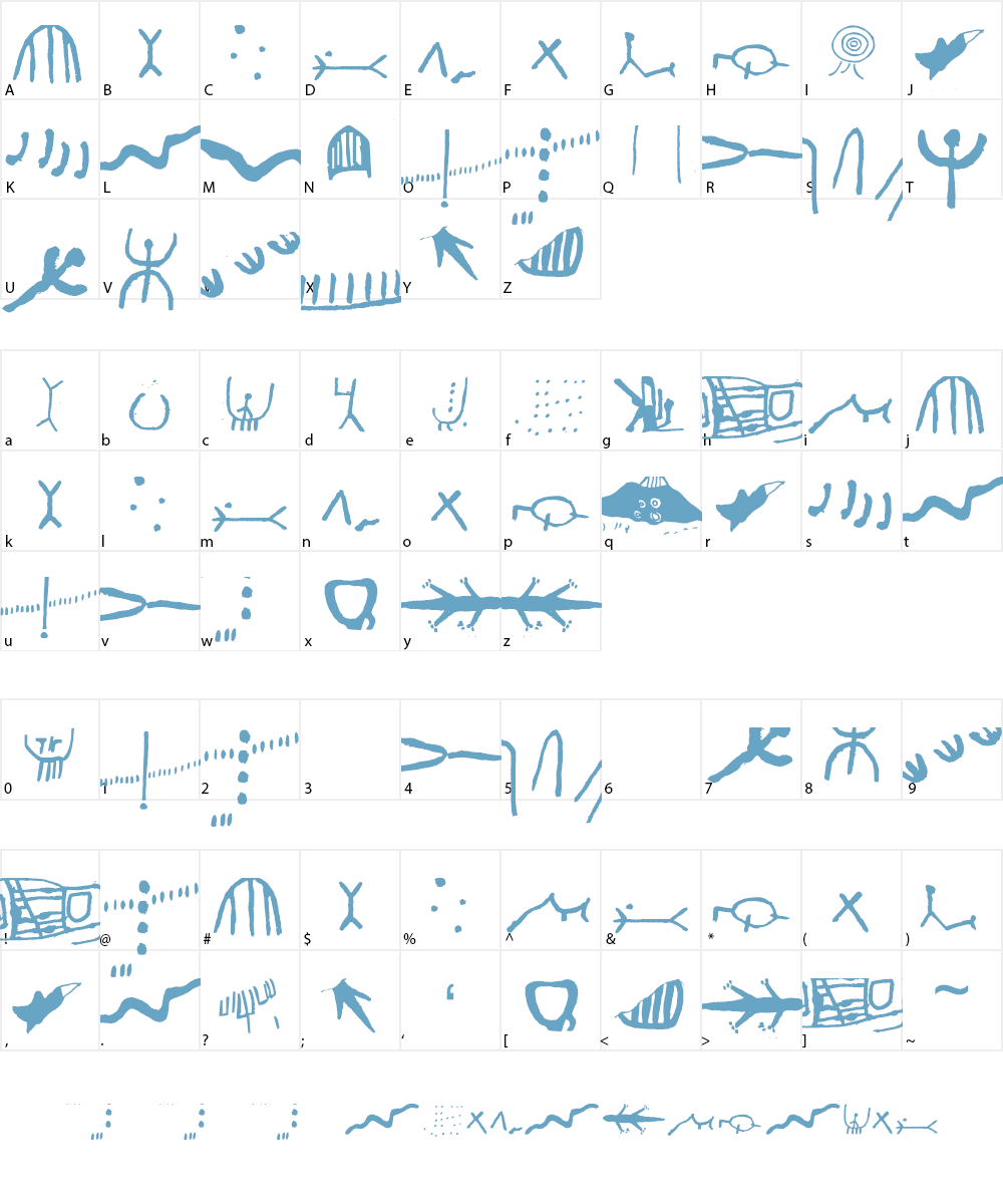 Sao Thome Das Letras Apagadas Font Character
