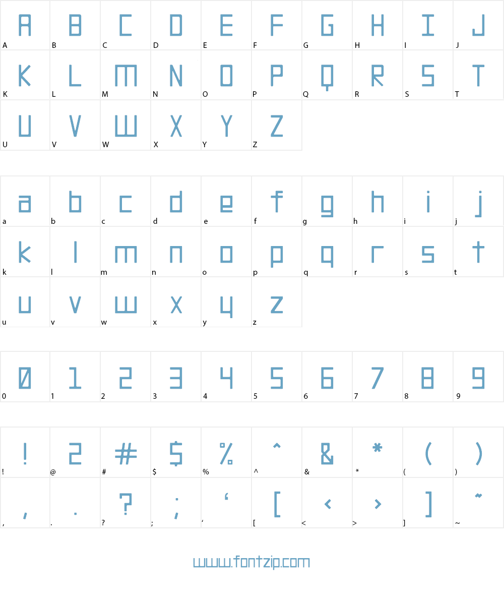 Screaming Neon Font Character