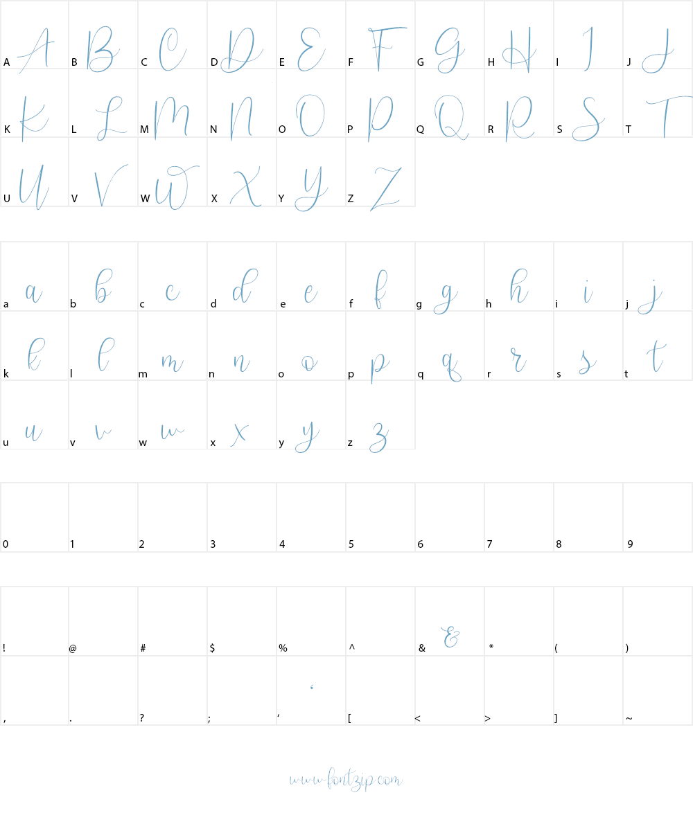 Scriptys Font Character