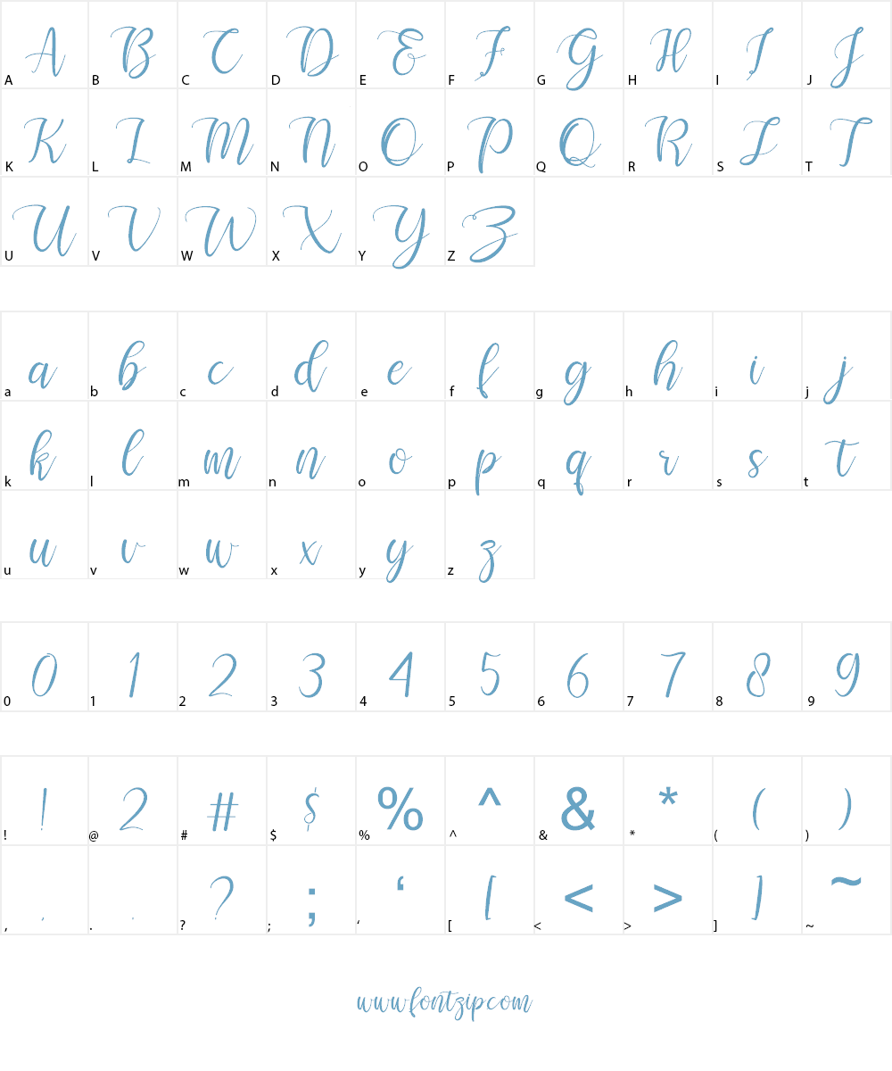 Selamyts Font Character