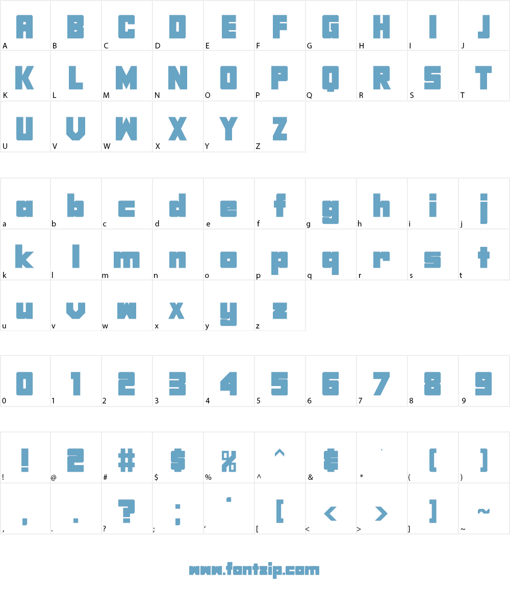 Sever Sans Font Character