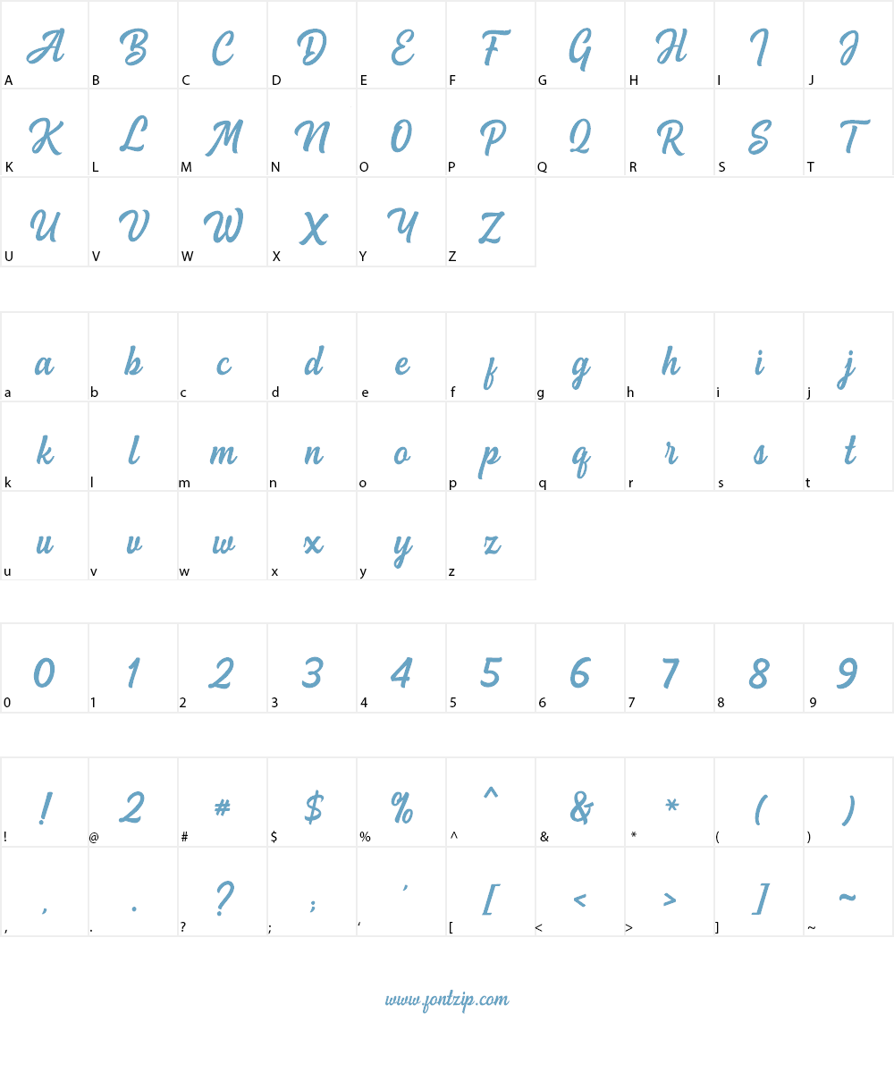 Spellkid Font Character