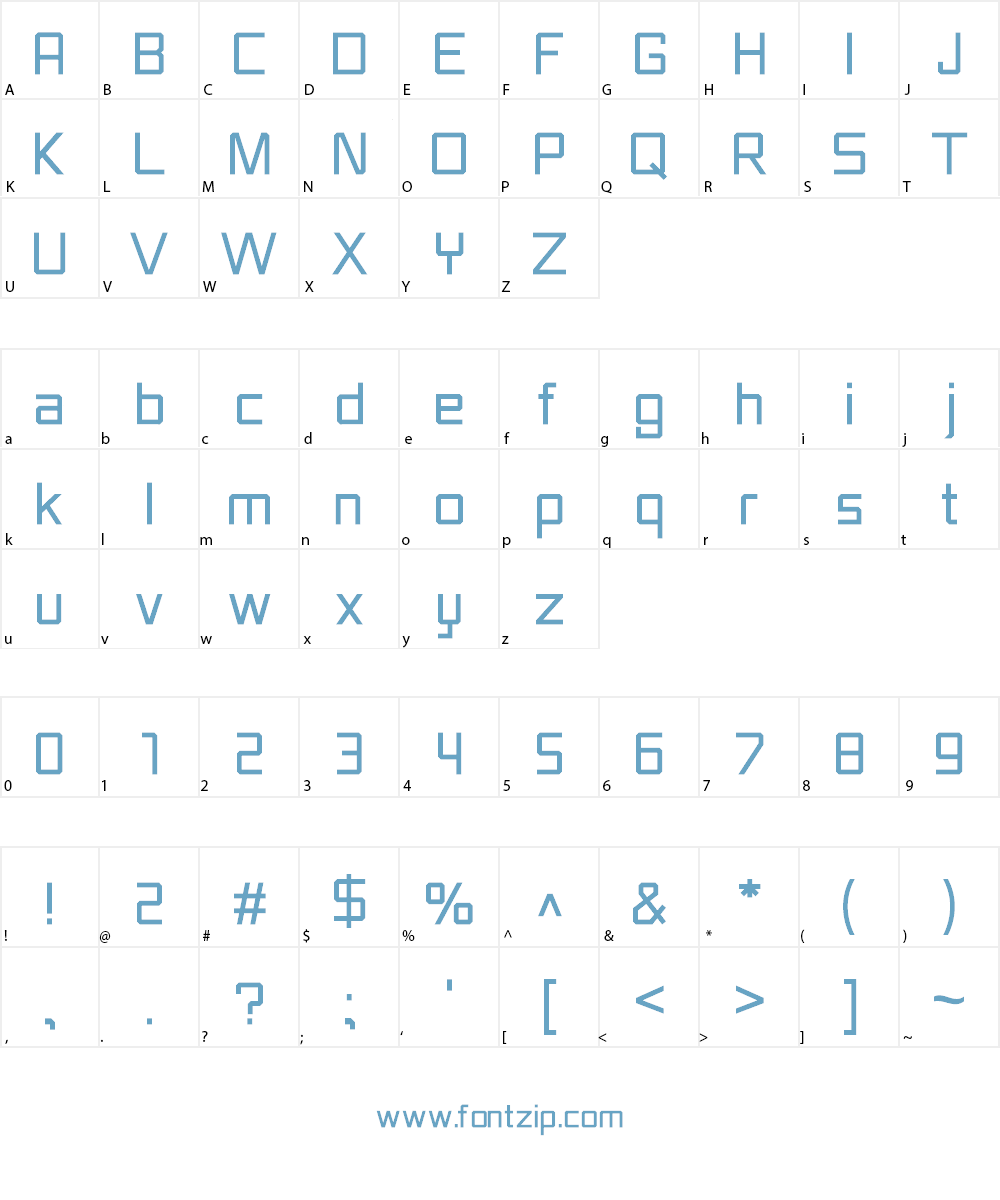 Strawberry Font Character