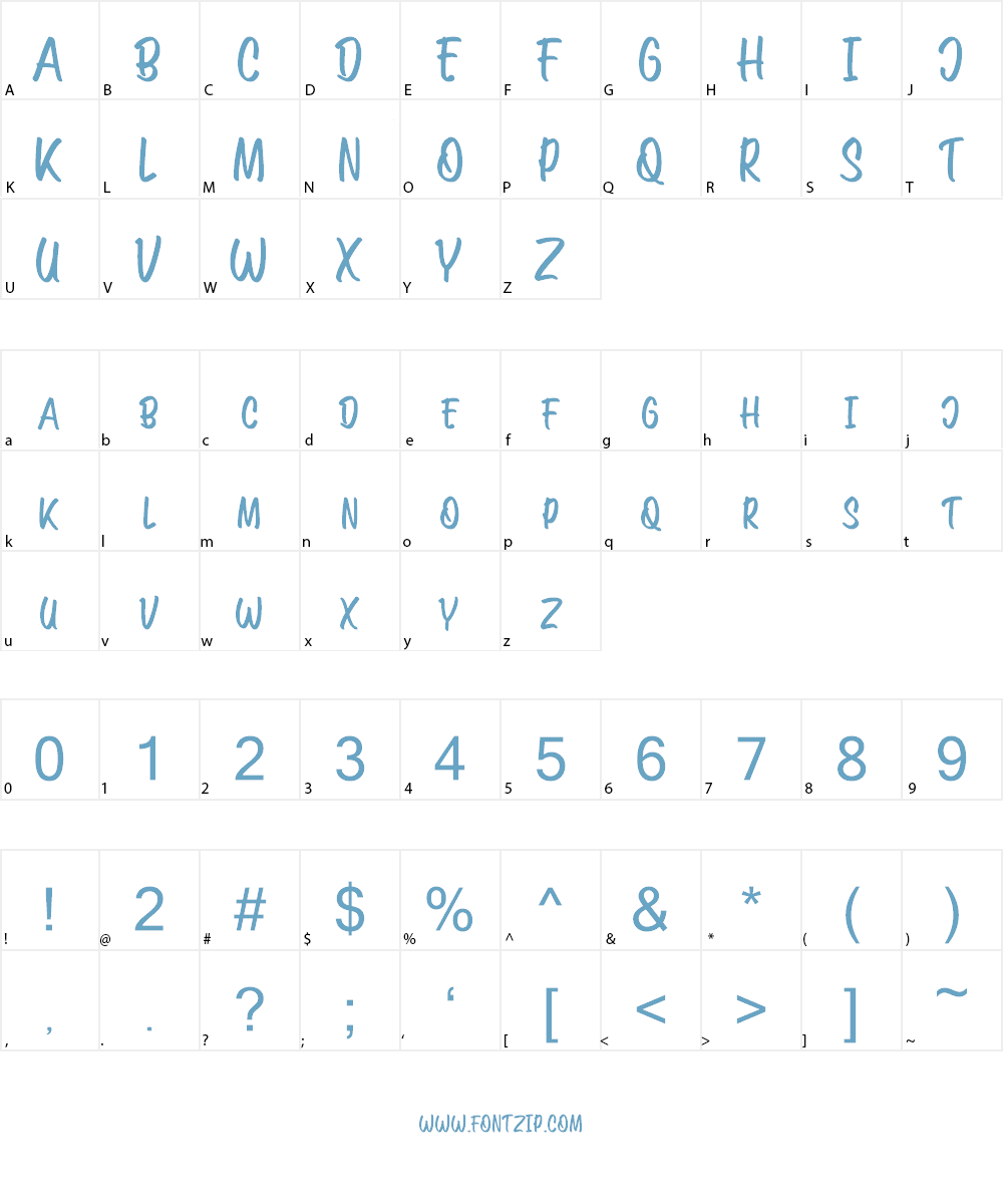 Streetwalker Caps Font Character