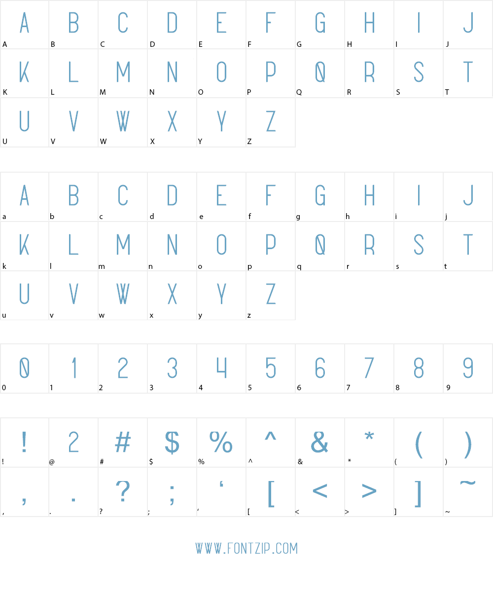 Sunflower Font Character