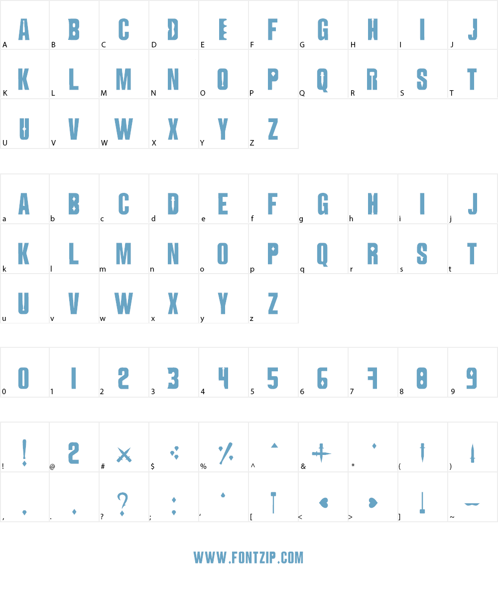SUperHERO Font Character