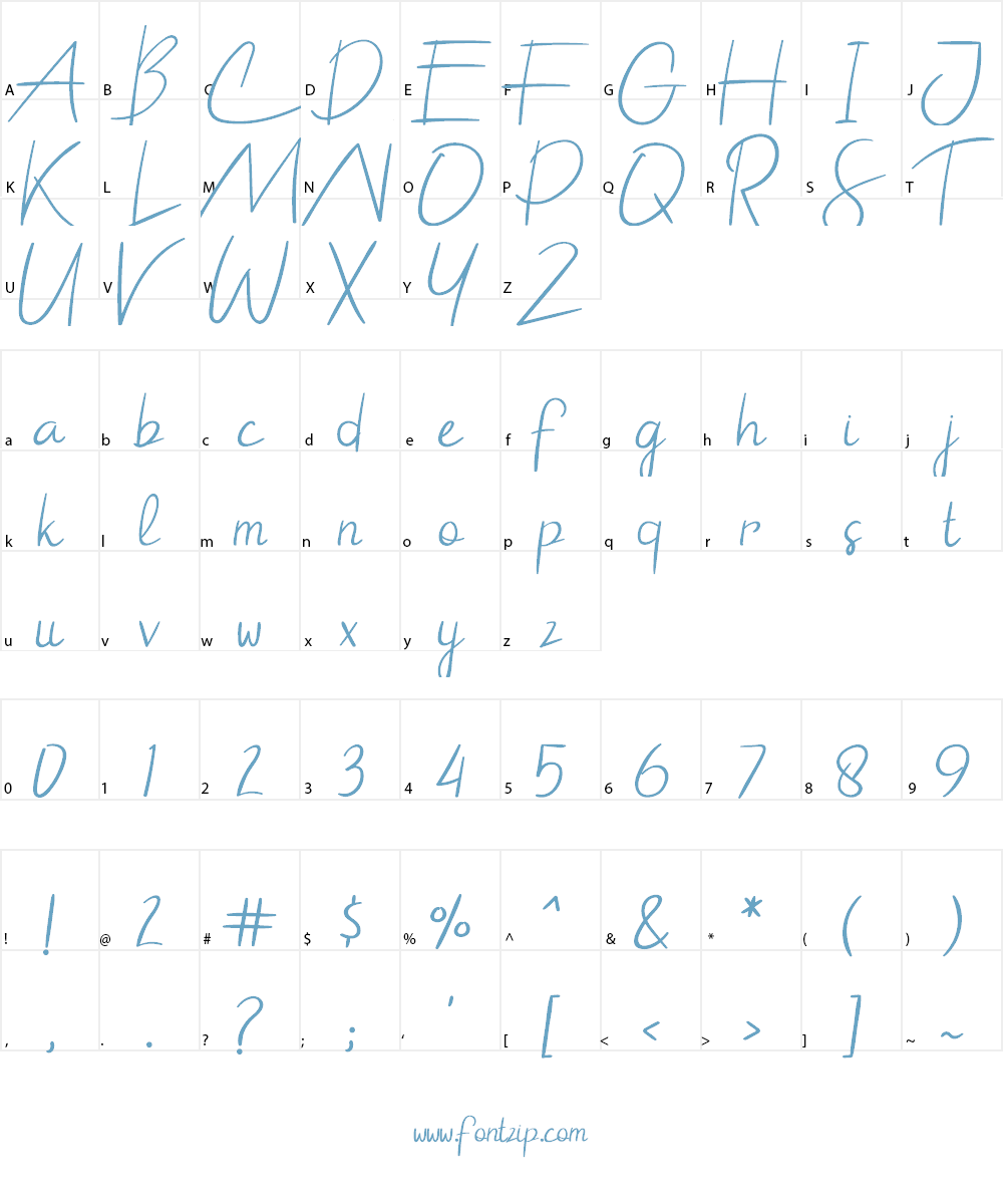 The Chief Font Character