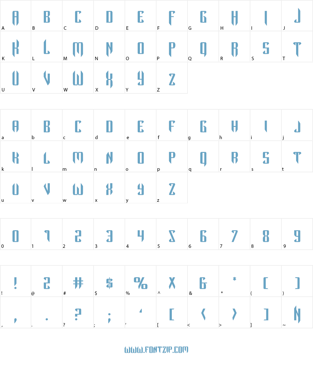 The Immortal Font Character