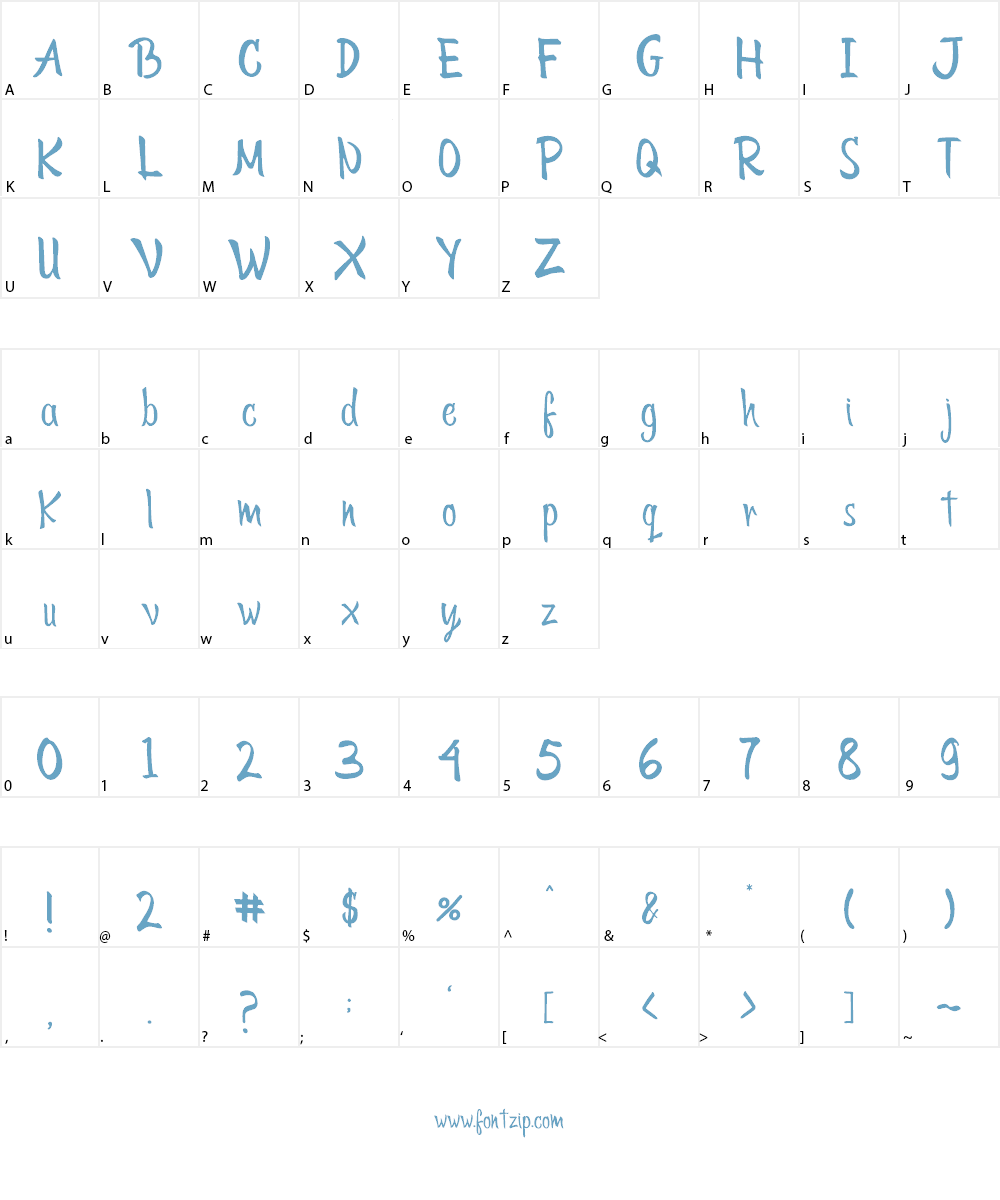 Tokyo Street Font Character