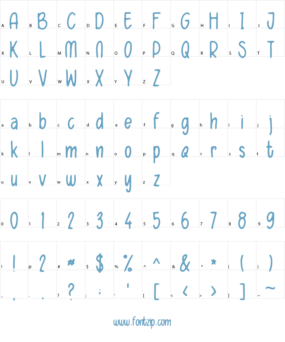 Utrecth Font Character