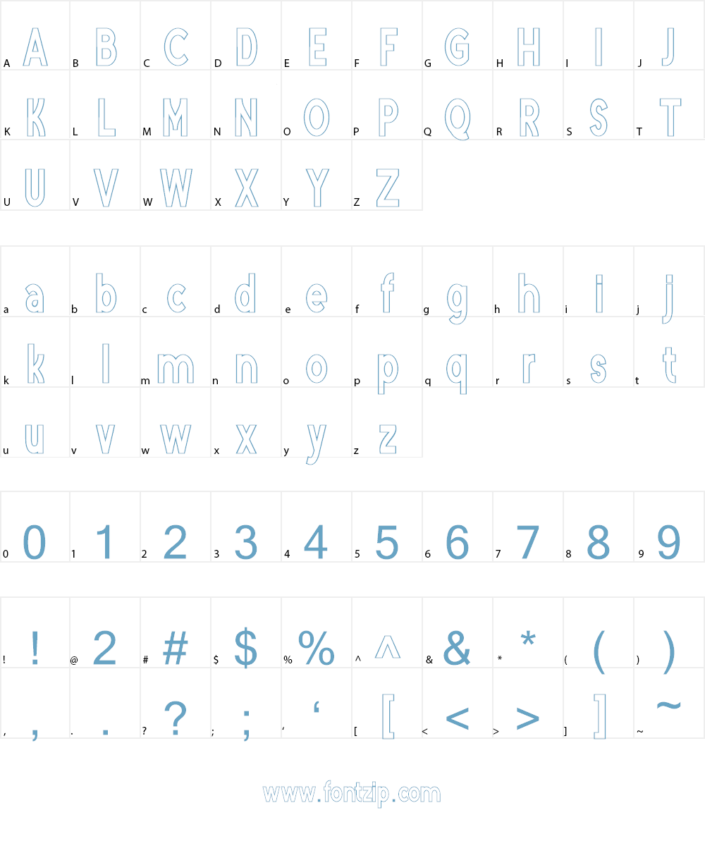 Vilona Font Character
