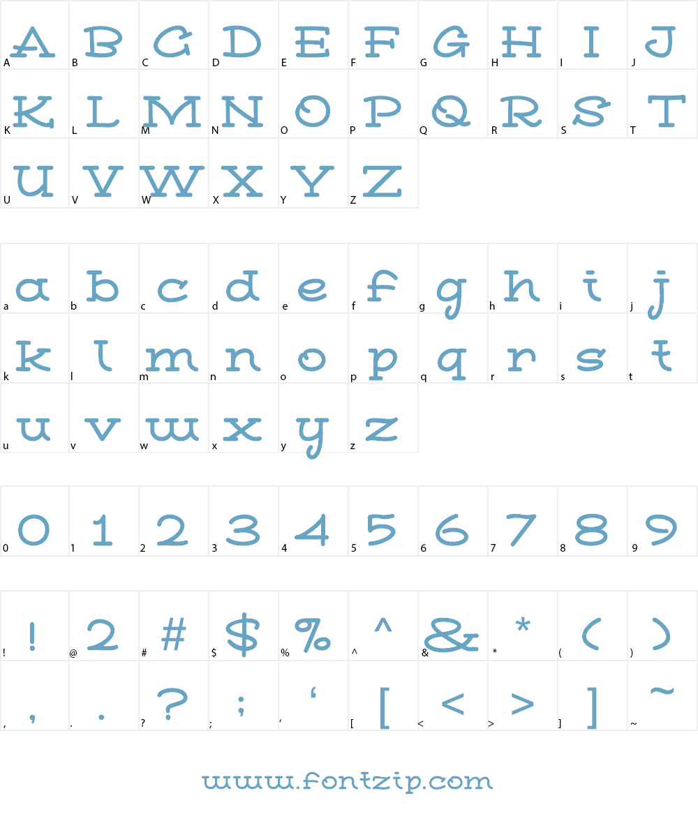 Vixen Deer Font Character
