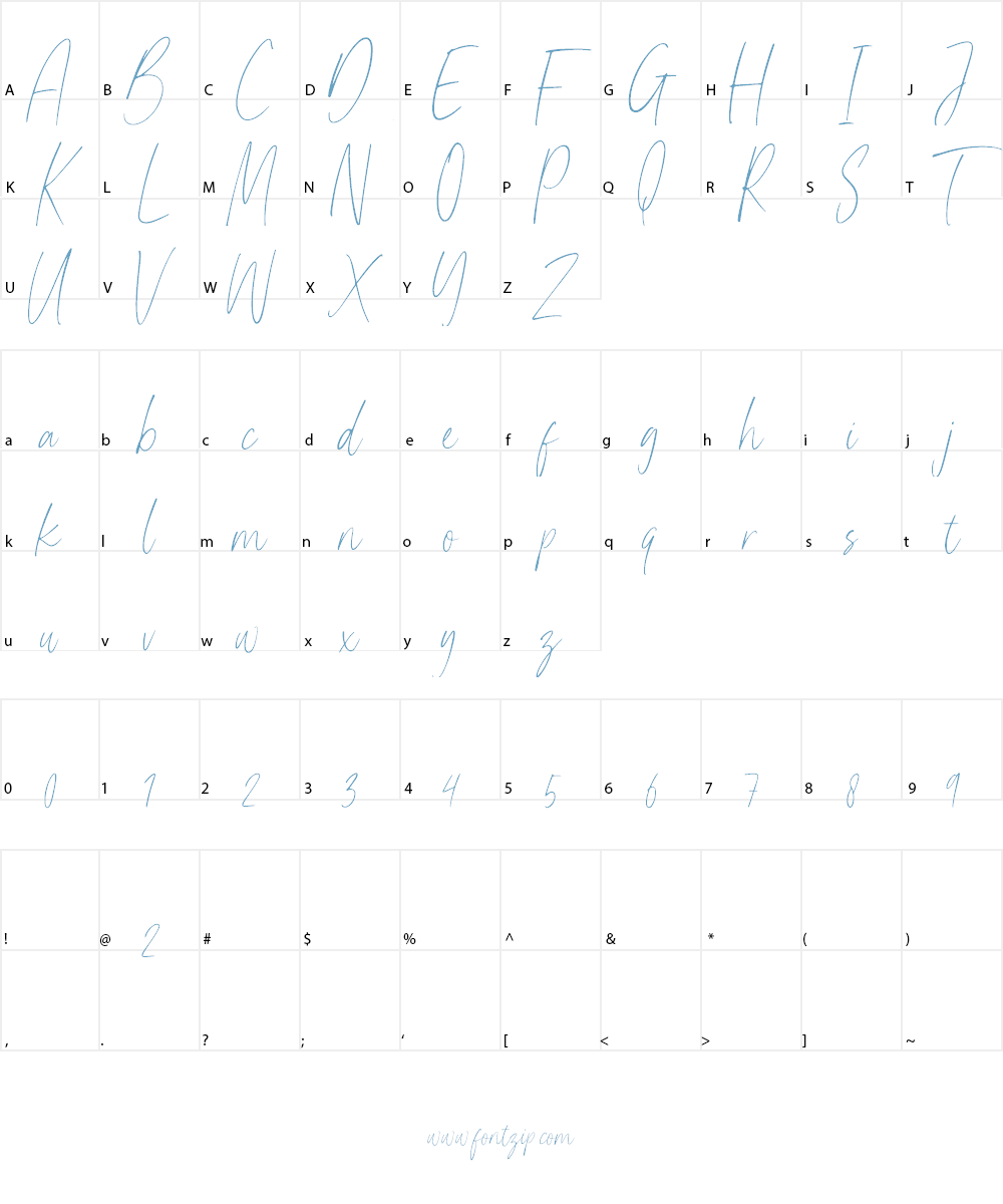 Walkout Font Character