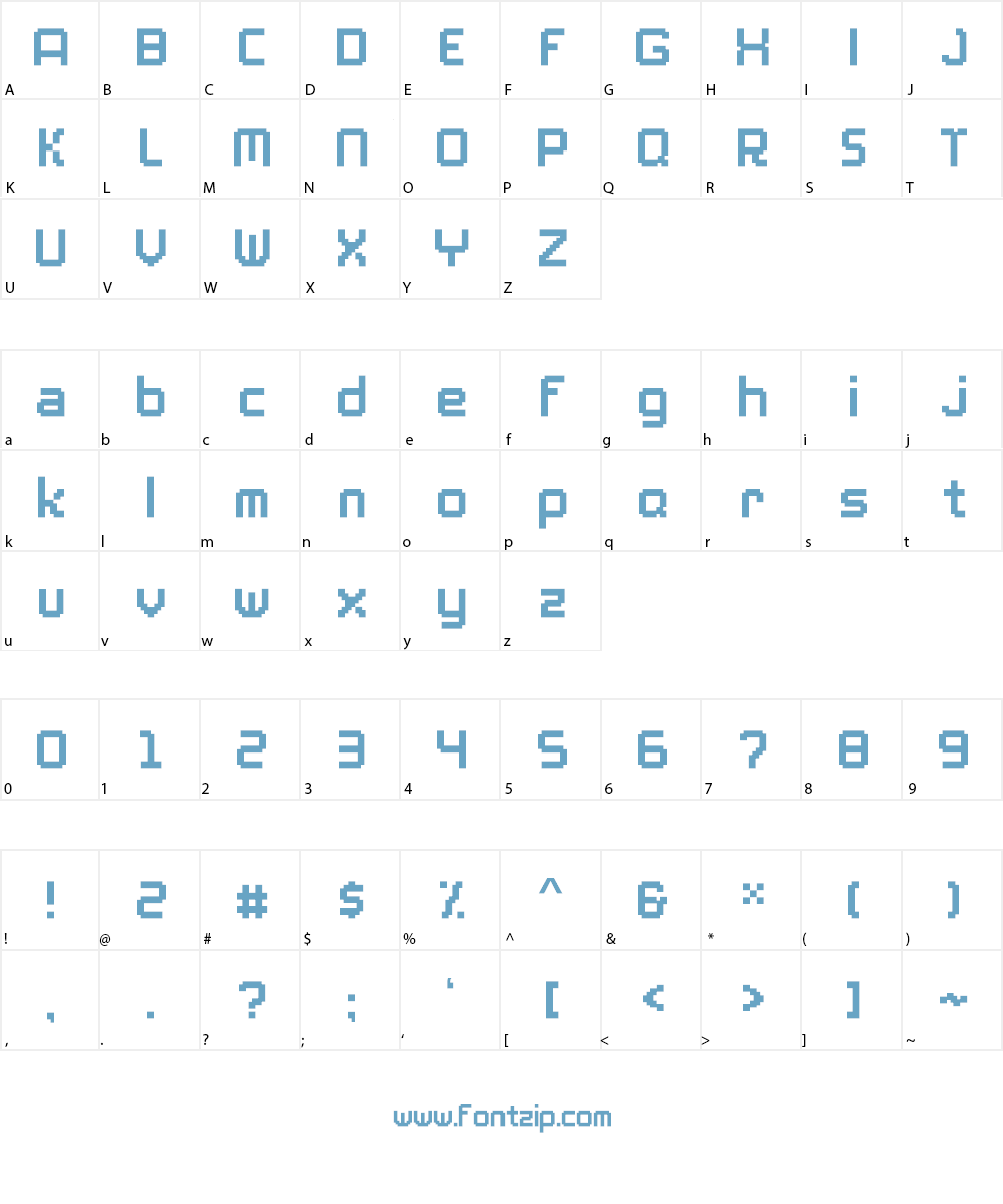 PlayMeGames Font Character