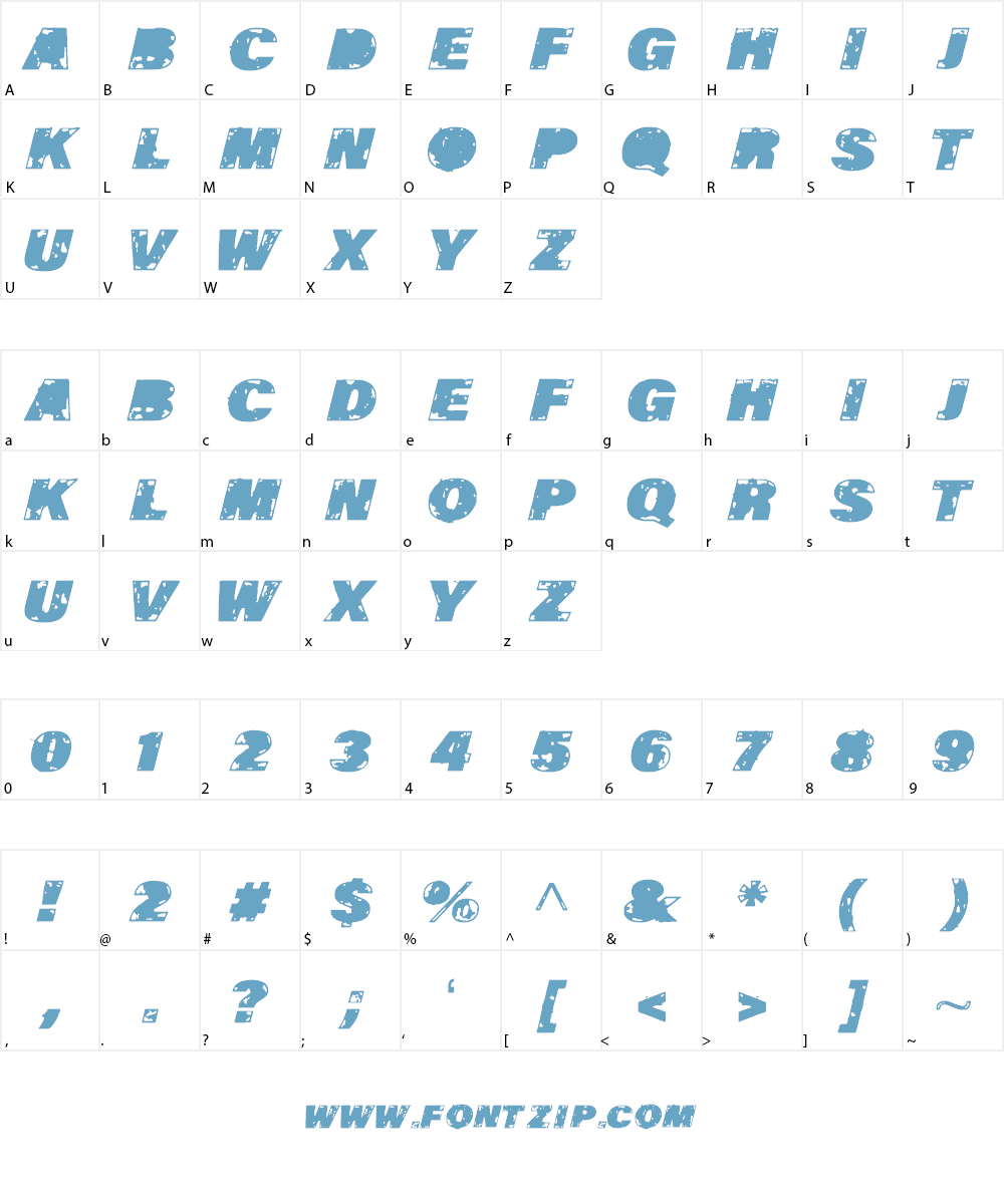 VTKS KRAYSSON Font Character