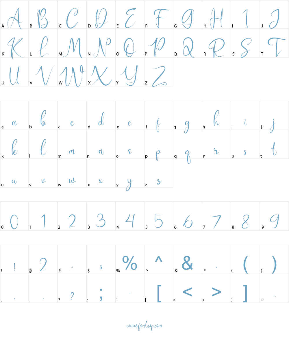 Dorillya Font Character