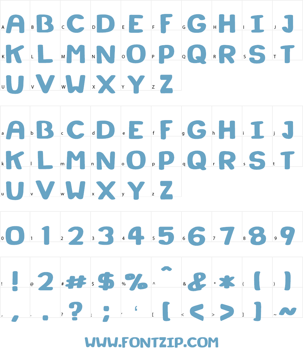 Super Marker Font Character