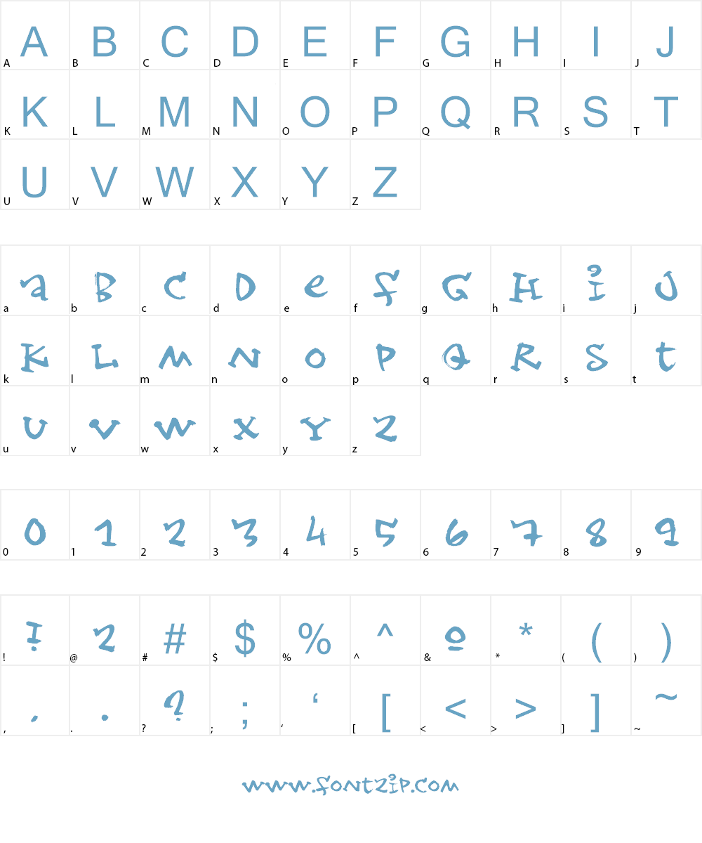 Joker Font Character